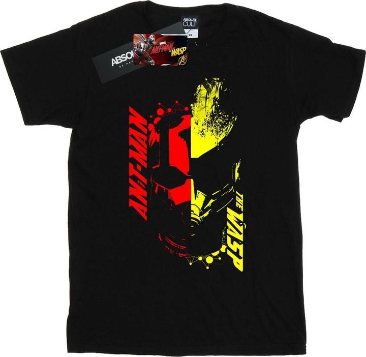 AntMan And The Wasp Split Face TShirt Jungen