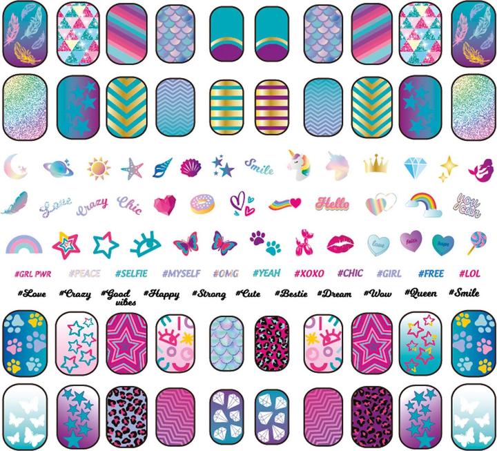 Actual product image Clementoni Crazy Chic - Fluo Nails