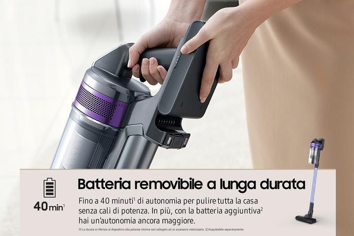 Produktbild Samsung VS15A6031R4 Beutellos 0,8 L Schwarz
