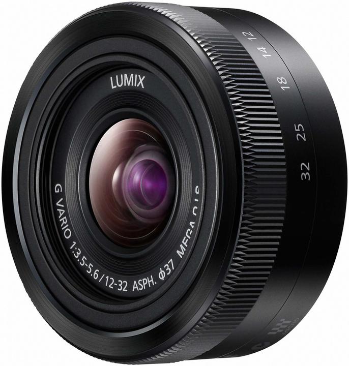 Productafbeelding Panasonic 12-32mm f/3.5-5.6 ASPH. Mega O.I.S. (Micro Vier Derde, Micro Vier Derde)