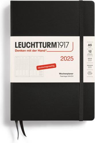 Produktbild Leuchtturm1917 Leuchtturm 1w/2svert.Medium Hc Schw (15 x 21 cm, Deutsch)