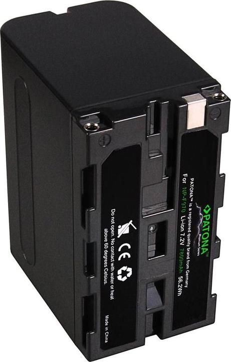 Immagine prodotto Patona Batteria premium per fotocamere digitali Sony (Accumulatore di carica elettrica)