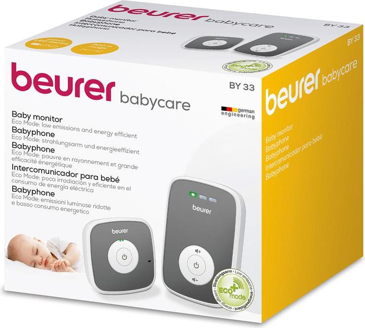 Actual product image Beurer By 33 (Baby Monitor Audio, 300 m)