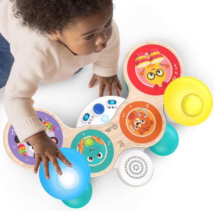 Actual product image Hape Deluxe Magic Touch Drum (German, English, French, Italian)