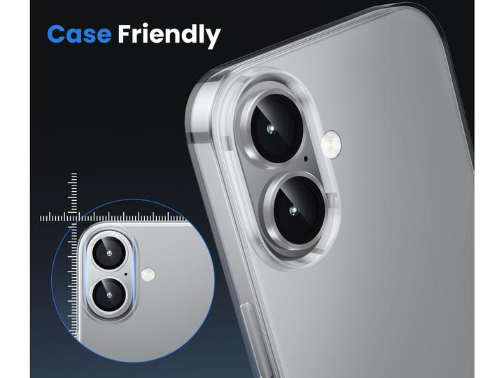 Produktbild Screenguard Camera Lens Protector Schutzglas Apple iPhone 16 (1 Stück, Apple iPhone 16)