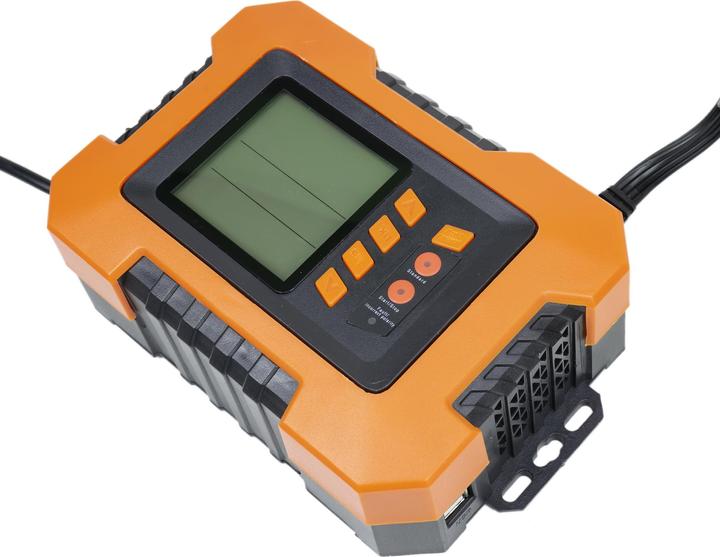Produktbild PNI Ladegerät und Gleichrichter C120 für Autobatterien, Eingang 230 V, Ausgang 12 V 2 A, 4 A, 8 A, 1