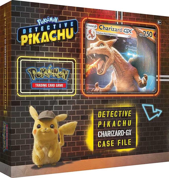 Produktbild Pokémon Detective Pikachu Charizard GX Collection Box - EN (Englisch, Box Set & Collection)