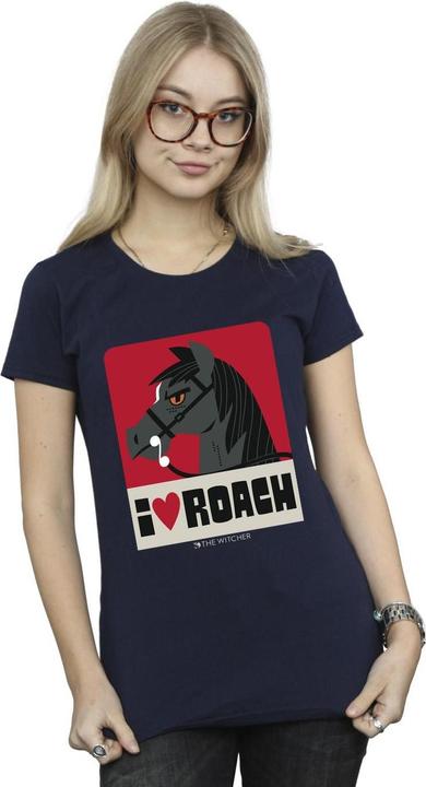 Produktbild Netflix The Witcher I Heart Roach TShirt (L)