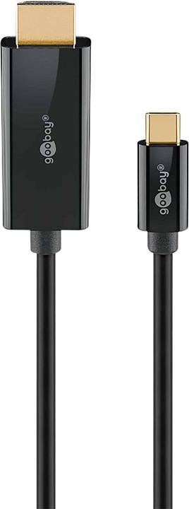 Produktbild Goobay HDMI – USB C (1 m, HDMI, USB Typ C)