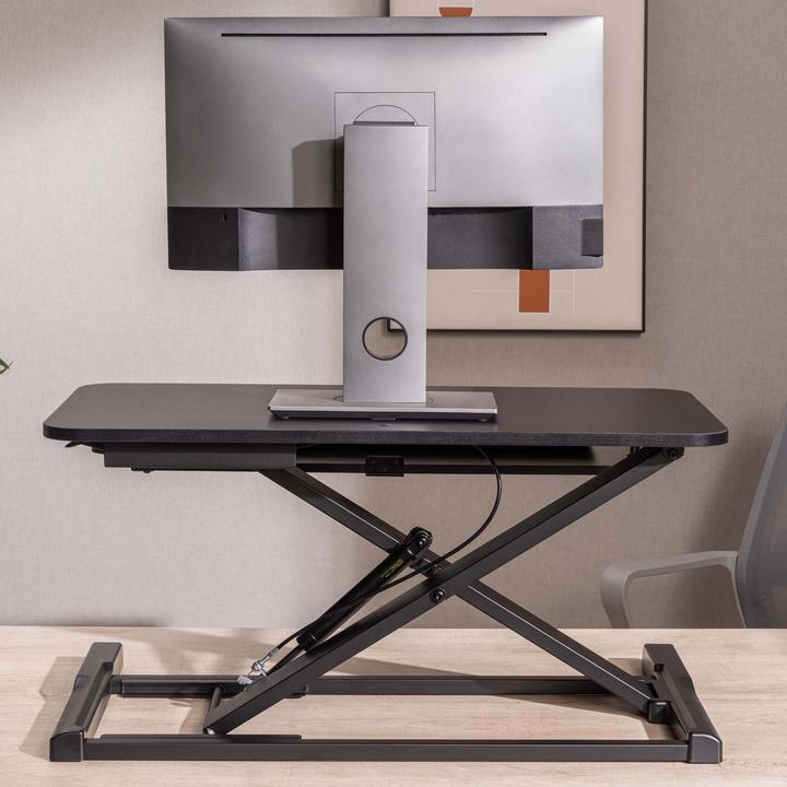 Immagine prodotto Toboli Scrivania Seduta in piedi 80x40cm regolabile in altezza Vassoio per tastiera