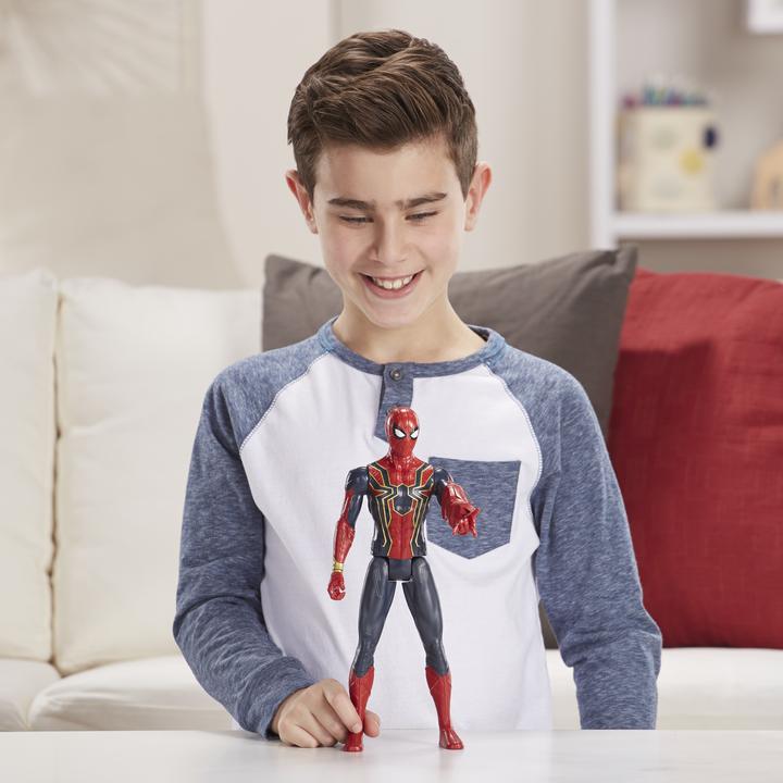 Actual product image Hasbro Zz936 - Avengers Spiderman Titan Hero Movie Ibis
