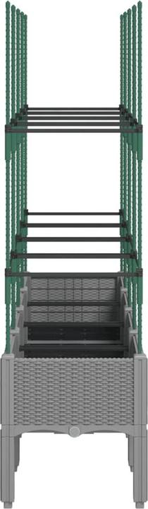 Immagine prodotto VidaXL Pflanzkübel mit Rankgitter PP