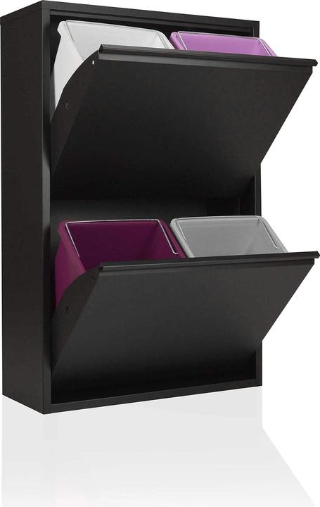 Image du produit Betten-ABC Poubelle de tri, 4 x 15 L (60 l)