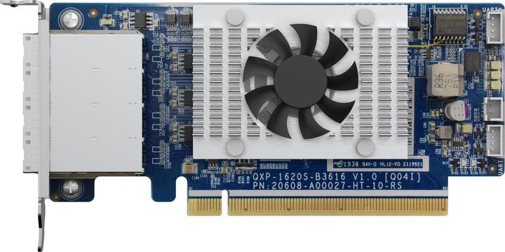 Produktbild QNAP QXP-1620S-B3616W - Speicher-Controller - SATA 6Gb/s / SAS 12Gb/s / PCIe Low-Prof