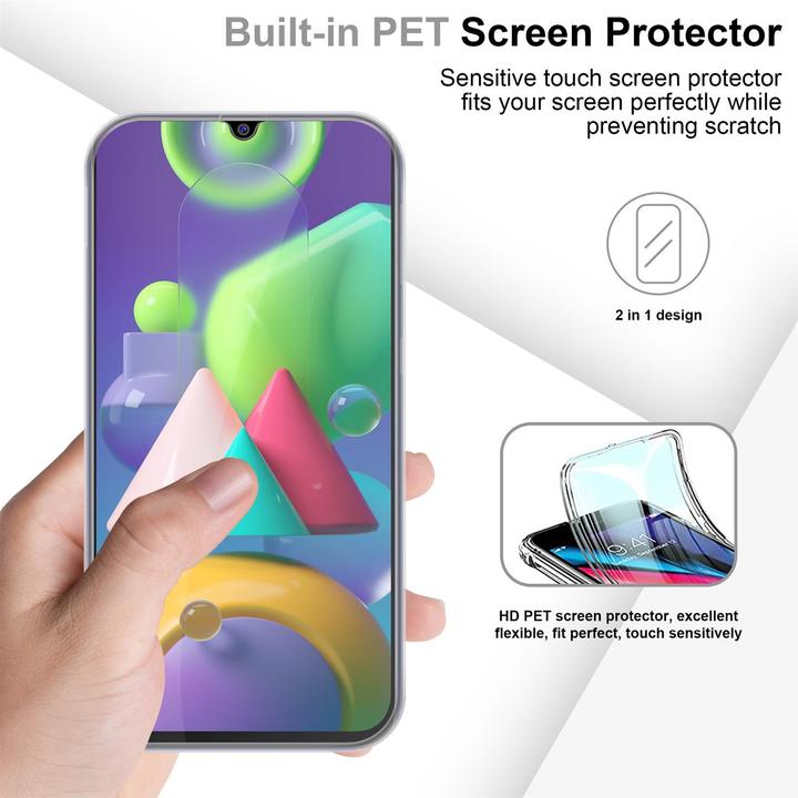 Actual product image Cadorabo TPU 360 Degree Case Cover (Samsung Galaxy M21, Samsung Galaxy M30s)