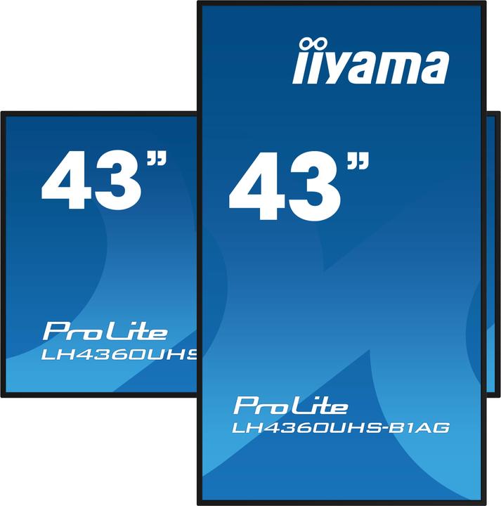 Actual product image iiyama ProLite LH4360UHS-B1AG (3840 x 2160 Pixels, 42.50")