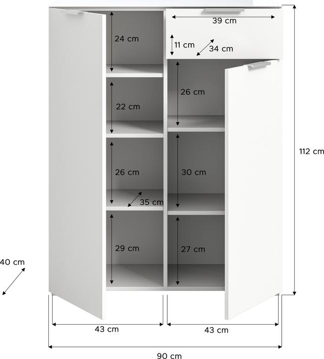 Immagine prodotto Xonox Home Ray (90 x 40 x 112 cm)