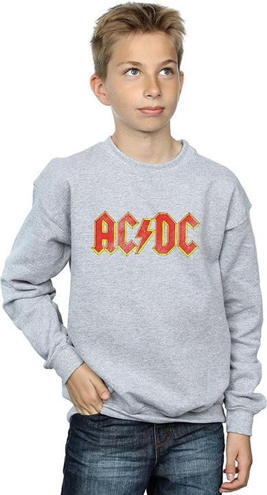 Image du produit AC/DC Sweatshirt en laine chinée à logo en relief Femmes/Ladies (XL)