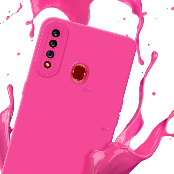 Actual product image Cadorabo Case for Samsung Galaxy A20s in TPU Fluid LM162 Style (Samsung Galaxy A20s)