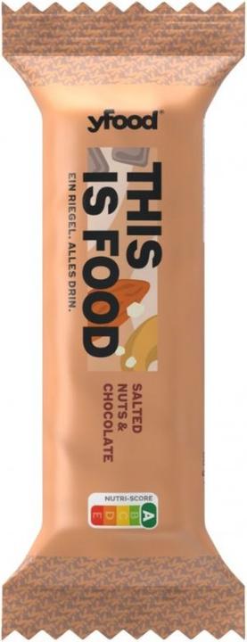 Produktbild YFood Salted Nuts & Chocolate (Salted Haselnut & Chocolate, 12 Stk., 720 g)