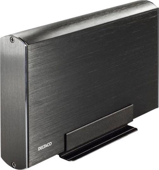 Actual product image Deltaco MAP-GD34U3 - HDD Enclosure - 3.5 Inch - Serial ATA III - USB Connectivity - Weak (3.5")