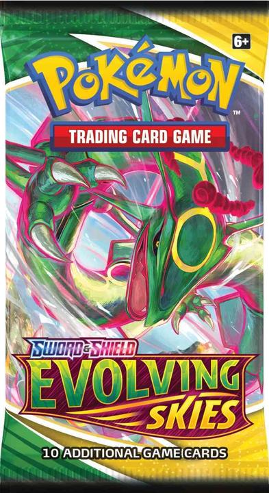 Actual product image Pokémon Evolving Skies (German, Booster Pack)