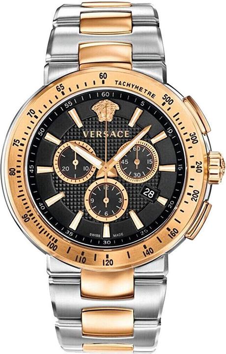 Produktbild Versace VFG100014 Mystique Chronograph Herrenuhr 44mm 5ATM (Chronograph, 44 mm)
