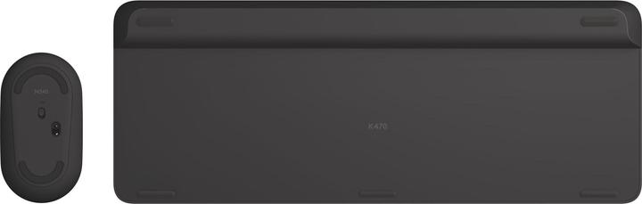 Actual product image Logitech MK470 Wireless keyboard and mouse, Graphite Sp., US (Eng. Int., Wireless)
