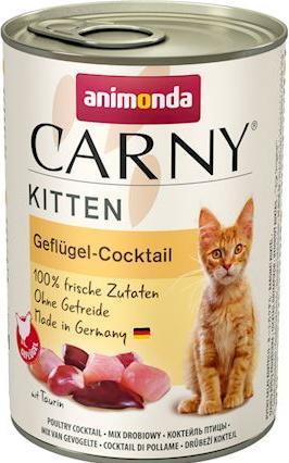Produktbild animonda Cat Carny Kitten Cocktail mit Geflügel - Nassfutter für Katzen- 400g (Junior, 400 g)