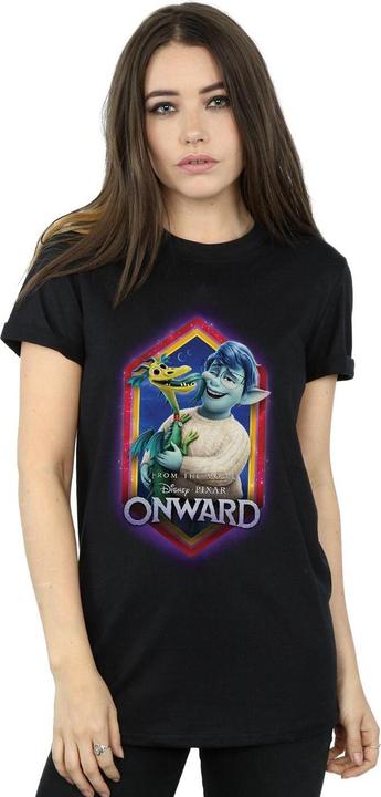 Immagine prodotto Disney Onward Laurel And Blazey Crest Maglietta Ampia Donna (M)