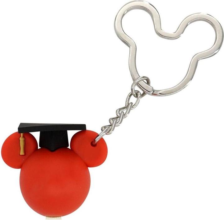 Monogram Int. Disney Ball-Schlüsselanhänger Mickey Graduation Red