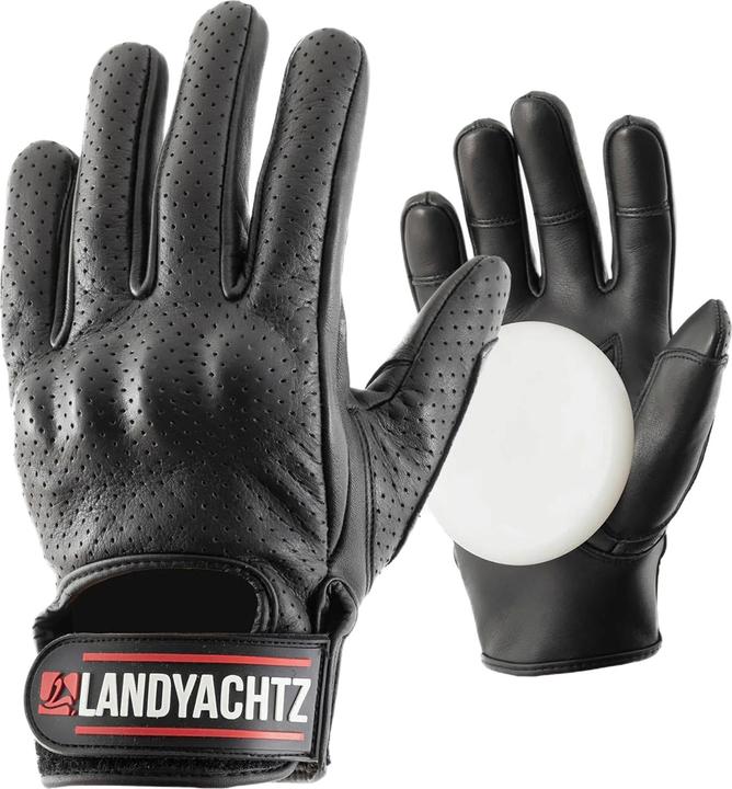 Actual product image Landyachtz Leather Race Glove (S/M, Wrist protectors)