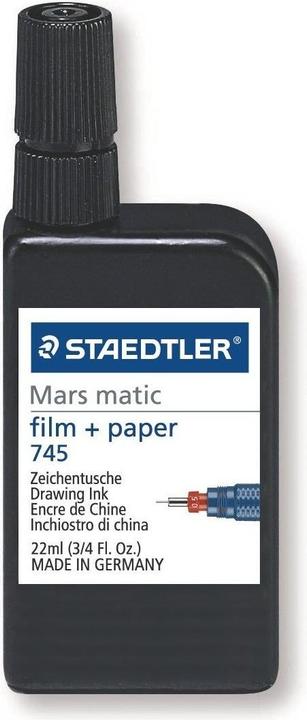 Actual product image Staedtler Ink Mars matic 745 (Black)