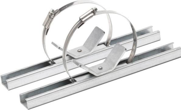 Actual product image Fibox Pole mounting set steel ARCA PMK ARCA 30 1 pc.