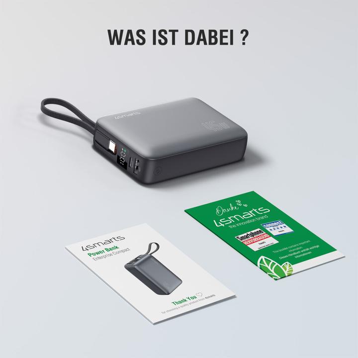 Actual product image 4smarts Powerbank Enterprise (20000 mAh, 45 W, 77 Wh)