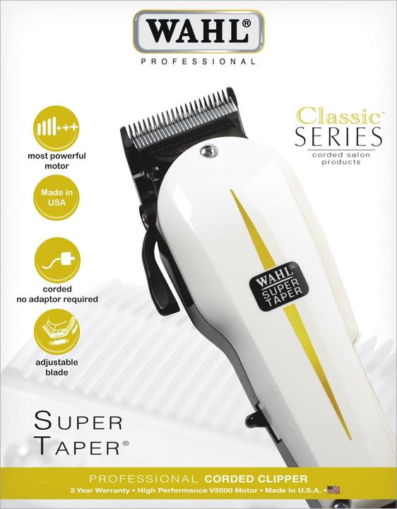 Actual product image Wahl super taper