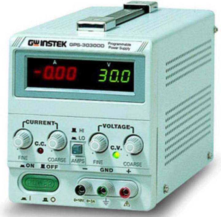 Actual product image GW Instek Laboratory power supply, adjustable GPS 3030D 0 30 V 3 A 90 W Number of outputs 1 x