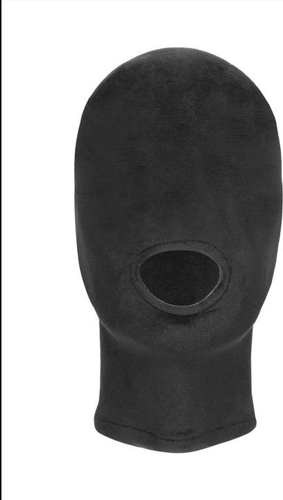 Actual product image Ouch! Velvet & Velcro Mask with Mouth Opening