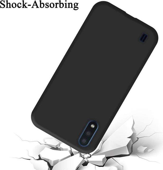 Actual product image Cadorabo TPU Liquid Silicone Case Cover (Samsung Galaxy A01)