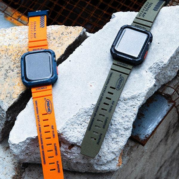 Produktbild Skinarma Band Shokku Apple Watch 45/44/42mm orange