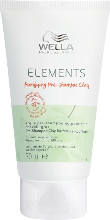 Produktbild Wella Elements - Purifying Pre-shampoo Clay (70 ml, Flüssiges Shampoo)