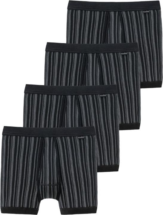 Produktbild Schiesser 4er Pack Original Classics Feinripp Unterhose kurz mit Eingriff (M, 4er Pack)