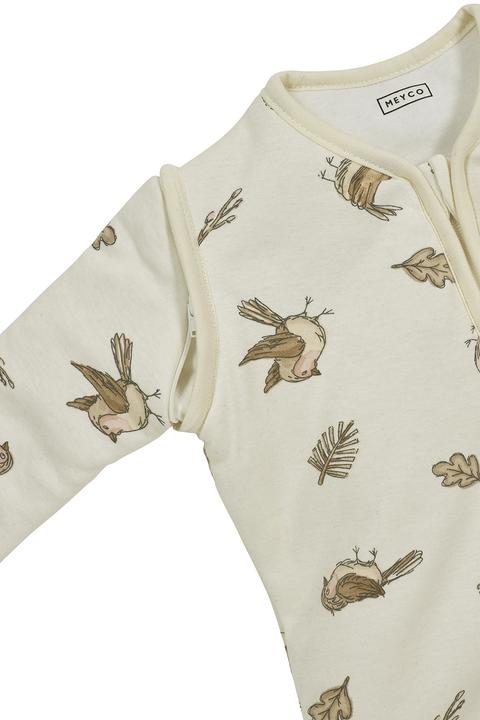Produktbild Meyco Robin babyschlafsack mit abnehmbaren ärmeln (110 cm, 2.5 TOG)