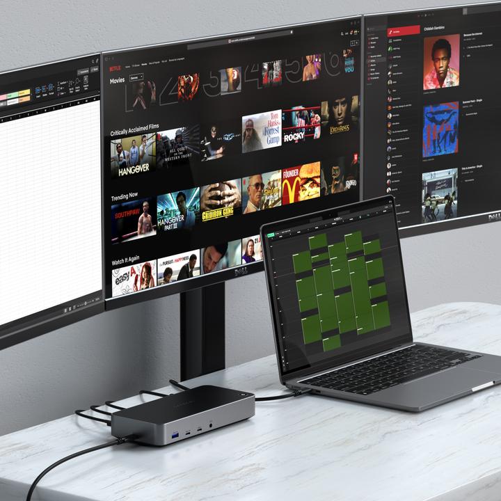 Produktbild Satechi ST-D4KTM-EU (USB-C, 11 Ports)
