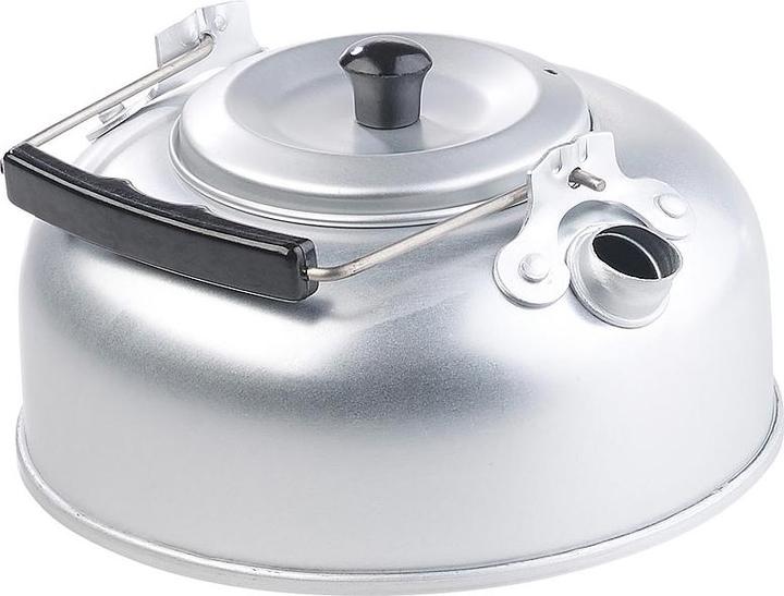 Image du produit Semptec Bouilloire de camping en aluminium avec filtre à thé et poignée isolée, 0,75 l
