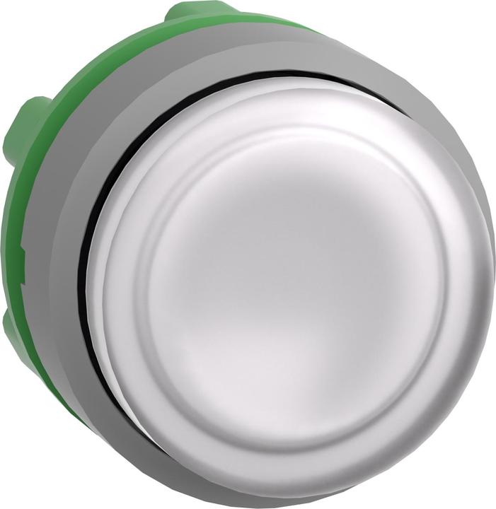 Produktbild Schneider Electric Leuchtdrucktaster, Front, vorstehend, ZB5AW113C0