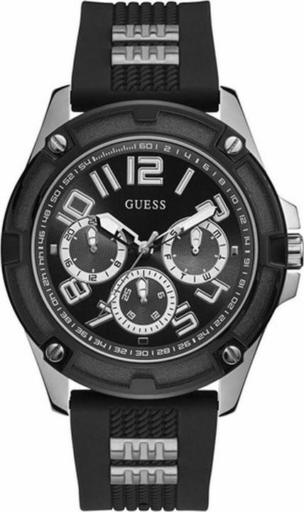 Actual product image Guess DELTA GW0051G1 Herenhorloge 46 mm - Zwart (46 mm)