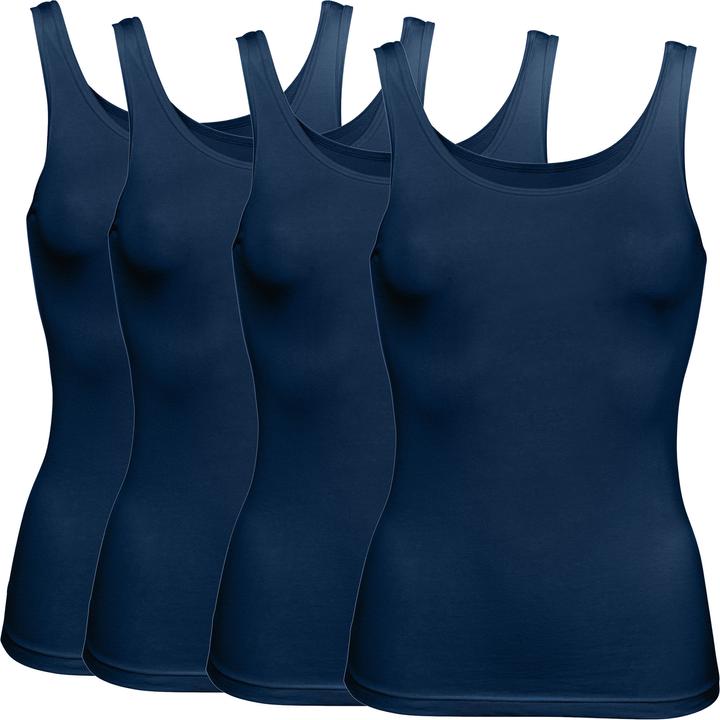 Erwin Müller Damen-Unterhemd 4er-Pack