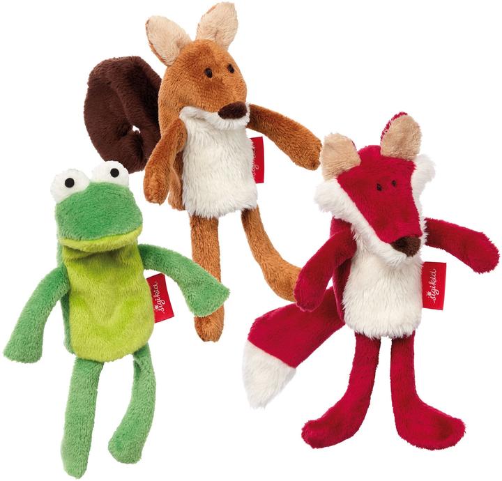 Image du produit Sigikid Lot marionnettes à doigt forêt