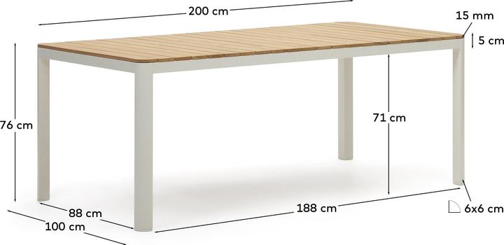 Immagine prodotto Kave Home Bona (200 cm)